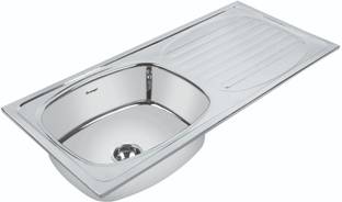 Tayal Single Bowl With Drainboard Kitchen Sink 37x18x8 Inch Vessel Sink Price In India Buy Tayal Single Bowl With Drainboard Kitchen Sink 37x18x8 Inch Vessel Sink Online At Flipkart Com