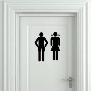 Flipkart Smartbuy Medium Bathroom Door Sticker Price In India Buy Flipkart Smartbuy Medium Bathroom Door Sticker Online At Flipkart Com