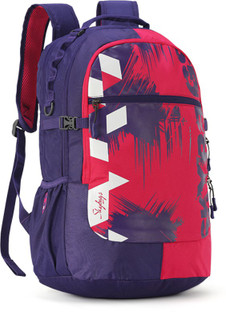 skybags crew 4 laptop backpack grey 34 l laptop backpack