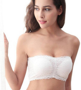Women net strapless bra clearance