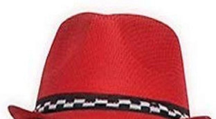 KAKU FANCY DRESSES Red Hat For Kids 