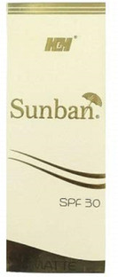 sunban matte gel review