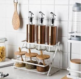 Xllent New 2 step kitchen counter Containers Kitchen Rack