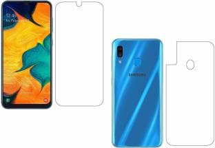 Discoverz Front and Back Screen Guard for Samsung Galaxy M10S, Samsung Galaxy A30, Samsung Galaxy A20