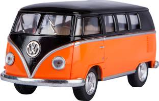 Maisto Volkswagen Van Samba Bus Red Beige 31956 1 25 1 24