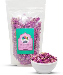 Mr. Merchant Premium Sun Dried Rose Petals (Gulab Patti) (100% edible), 50g