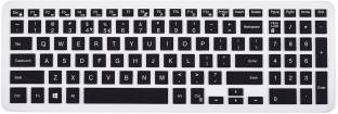 Saco Chiclet Keyboard Skin for Dell Inspiron 15 5559 15.6-inch (Core i3-6100U/4GB/1TB/Integrated Graphics), Matte Silver Keyboard Skin