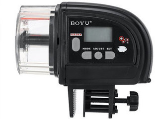 boyu automatic fish feeder