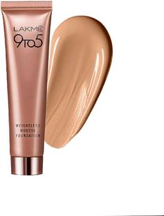 Lakme 9 To 5 Weightless Mousse Foundation Price In India Buy Lakme 9 To 5 Weightless Mousse Foundation Online In India Reviews Ratings Features Flipkart Com Lakme face sheer review lakme highlighter lakme face sheer for glowing makeup tutorial. lakme 9 to 5 weightless mousse