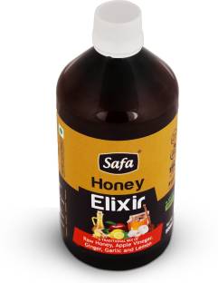 Safa Honey Elixir ( Apple Cider Vinegar, Ginger, Garlic, Lemon) 500ml Vinegar