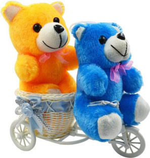 Shop4ALL teddy-cycle-blue yellow - 10 