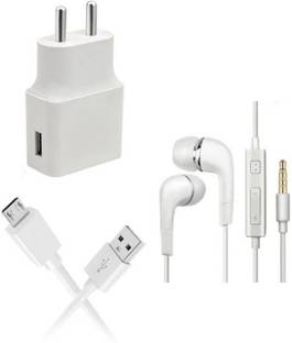 Palnek Wall Charger Accessory Combo For Samsung Galaxy On8 Z2 On7 On Nxt J7 On7 Pro
