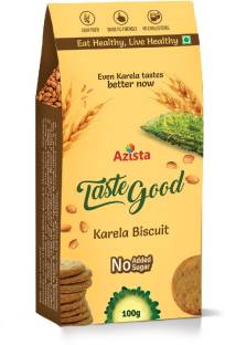Azista Taste Good Karela Biscuit | No Added Sugar High Fiber