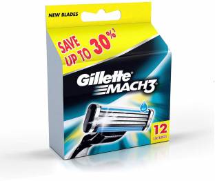 GILLETTE mach3 turbo shaving blade pack of - Price in India, Buy GILLETTE mach3 shaving blade pack of 10 Online In India, Ratings & Features | Flipkart.com