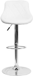 Saloon Bar Stool, Lakdi The Furniture Co Quilted Style Upholstered Chrome Base Adjustable Height Low Back Swivel Kitchen Saloon Counter Stool Chair Leatherette Bar Stool Price In India Buy Lakdi The