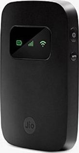 Jio FI JMR541 Pocket WiFi 4G Router 2.4 GHz 150 Mbps Wifi Speed Single Band Internal Antenna MiFi (Sim Based)(Black)