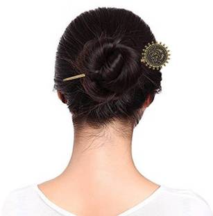 V L International Oxidised Metal Bun Hair Stick For Women And Girls 2 Hair Sticks Bun Stick Price In India Buy V L International Oxidised Metal Bun Hair Stick For Women