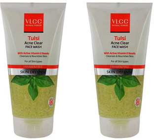 vlcc tulsi face wash