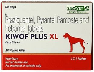 sava vet kiwof plus xl dewormer for large and extra large dogs pet first aid kit