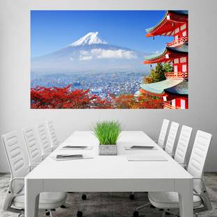 New York City Skyline Wallpaper Poster No Framed Large Painting On