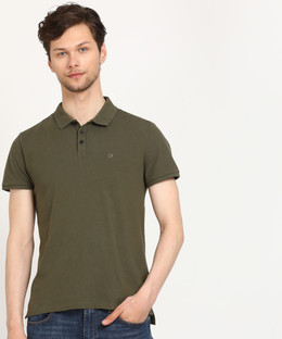 Calvin Klein Jeans Solid Men Polo Neck 