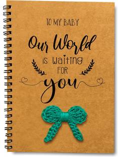 Aulie To My Baby Our World Waiting You A5 Notebook Unruled 45 Pages Reviews Latest Review Of Aulie To My Baby Our World Waiting You A5 Notebook Unruled 45 Pages Price