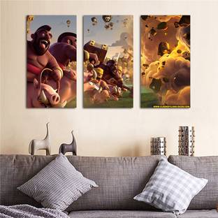 Clash Of Clans Wizard Wall Poster Paper Print Gaming Posters In
