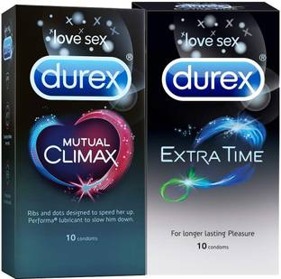 Durex Mutual Climax 10s Extra Time Climax Delay 3s 10s 3s 13 Condoms Value Passion Raja Combo Condom Price In India Buy Durex Mutual Climax 10s Extra Prezervatīvi durex mutual climax 10 gab. flipkart
