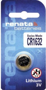 Chicco 2 Batterie Pile RENATA CR1632 BR1632 ECR1632 DL1632 L1632 BD1632 