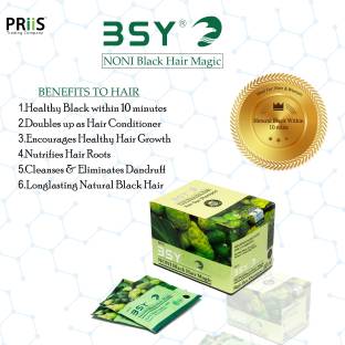 Bsy Noni Black Hair Magic 24 Sachet Color Reviews: Latest Review of Bsy  Noni Black Hair Magic 24 Sachet Color | Price in India 