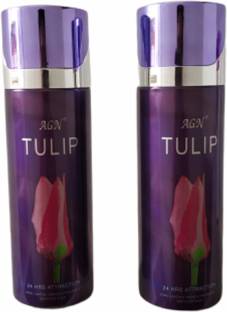 AGN Tulip Deodorant Spray  -  For Women