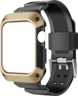Aircase Rugged Protective Case With Strap For Apple Watch Series 4 3 2 1 40mm 38mm Smart Watch Strap Price In India Buy Aircase Rugged Protective Case With Strap For Apple Watch