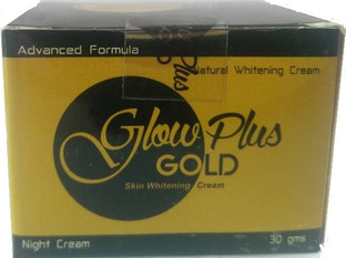 glow plus gold night cream