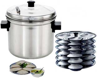Ekitchen Alisha 6 Steamer Plates 24 Idlies Induction Standard Idli Maker Price In India Buy Ekitchen Alisha 6 Steamer Plates 24 Idlies Induction Standard Idli Maker Online At Flipkart Com
