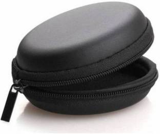 Pitambara Leather Zipper Headphone Pouch