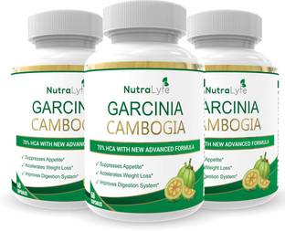 Nutralyfe 100 Natural Herbal Garcinia Cambogia Extract 70 Hca For Fat Burn 60 Capsules Pack Of 1 Price In India Buy Nutralyfe 100 Natural Herbal Garcinia Cambogia Extract
