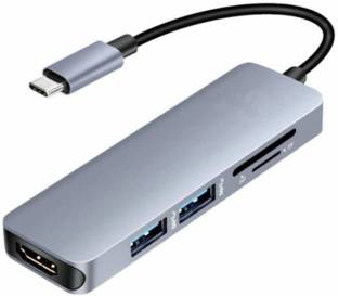 Bhavi Hub Multipor TypeC_5in1_HDMI_hub USB Hub