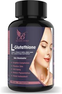 The Body Avenue L Glutathione Skin Lightening With Vitamin C E Biotin Price In India Buy The Body Avenue L Glutathione Skin Lightening With Vitamin C E Biotin Online
