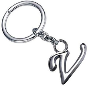 v letter key chain