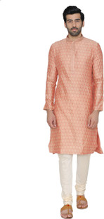 MANYAVAR Men Kurta and Churidar Set 