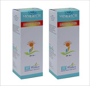 Winallure Morrich Sunscreen Lotion (Pack of 2) - SPF 30+ PA++