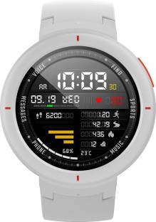 Currently unavailable Add to Compare huami Amazfit Verge Smartwatch 4.1358 Ratings & 66 Reviews Upto 5 days of battery life With Smart Sport tracking, track 12 different activities Receive and Answer calls along with notifications Customizable Watch face with AMOLED display With Call Function Touchscreen Fitness & Outdoor Battery Runtime: Upto 5 days 1 Year Manufacturer Warranty ₹11,999 ₹12,999 7% off Free delivery Upto ₹11,350 Off on Exchange Bank Offer
