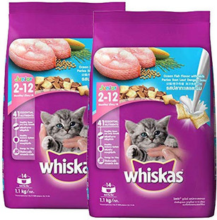 Whiskas Adult persian cat food Fish 1.2