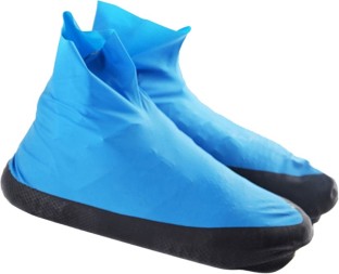 blue leatherette slip on sneaker