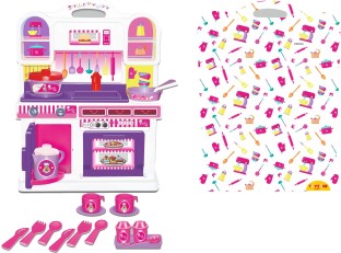 barbie doll kitchen set big