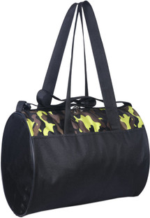 provogue printed polyster matty duffle bag