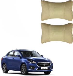 KANDID Beige Leatherite Car Pillow Cushion for Maruti Suzuki