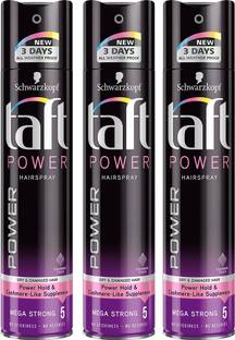 Schwarzkopf Taft Power Hair Spray Pack 3 Reviews: Latest Review of Schwarzkopf Taft Power Hair Spray Pack 3 | Price in India Schwarzkopf Taft Power Hair Spray Pack 3 Reviews: Latest Review of Schwarzkopf Taft Power Hair Spray Pack 3 | Price in India