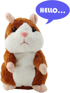 adults talking to stuffed animals