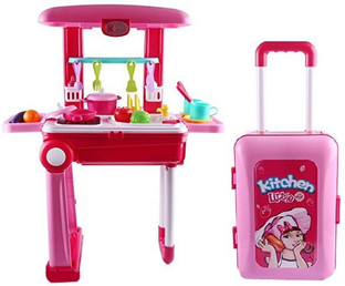 trolley kitchen set toy